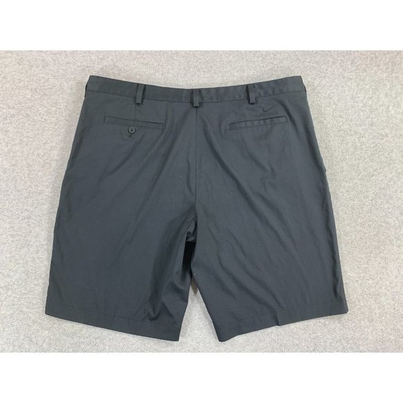 Nike Dri Fit TOUR Flat Front Casual Golf Shorts (Men's Size‎ 40) Black - Picture 10 of 11